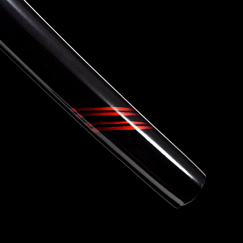 Handmade Japanese Wakizashi Sword-Damascus Steel Blade with Brass Tsuba