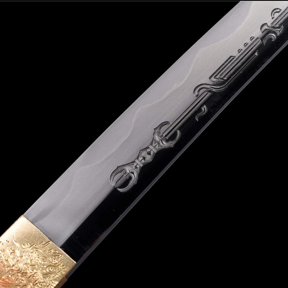 Handmade Carving Blade-Japanese Wakizashi Sword