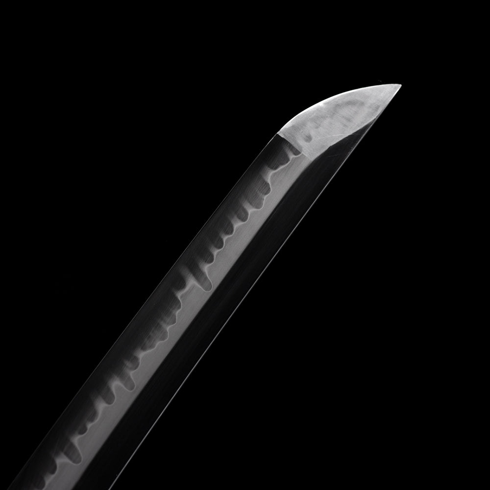 Engraving Dragon Sword-Handmade T10 Steel Wakizashi