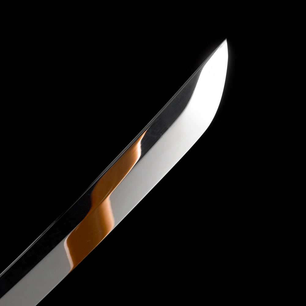 High Manganese Steel Wakizashi-Japanese Short Sword with Full Tang Blade