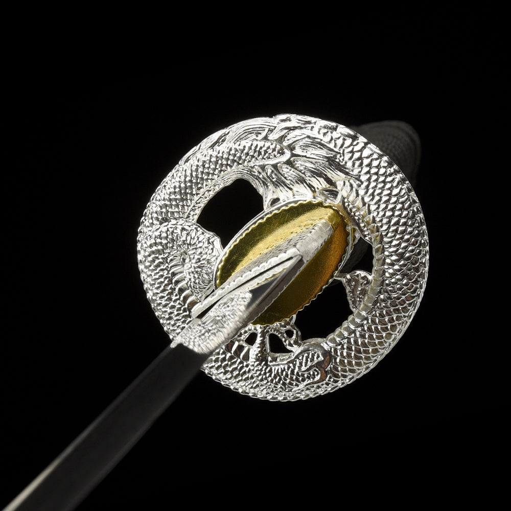 Hand Forged Damascus Steel Tanto-Japanese Short Sword Battle Ready