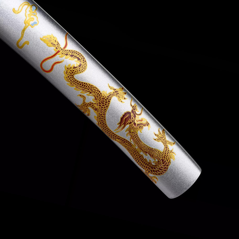 Dragon Sword-Little Katana Japanese Tanto with Handmade Blade