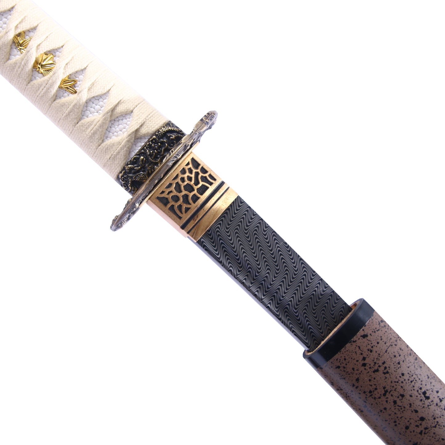 Traditional Katana- Real Japanese Samurai Sword for Cutting and Practice