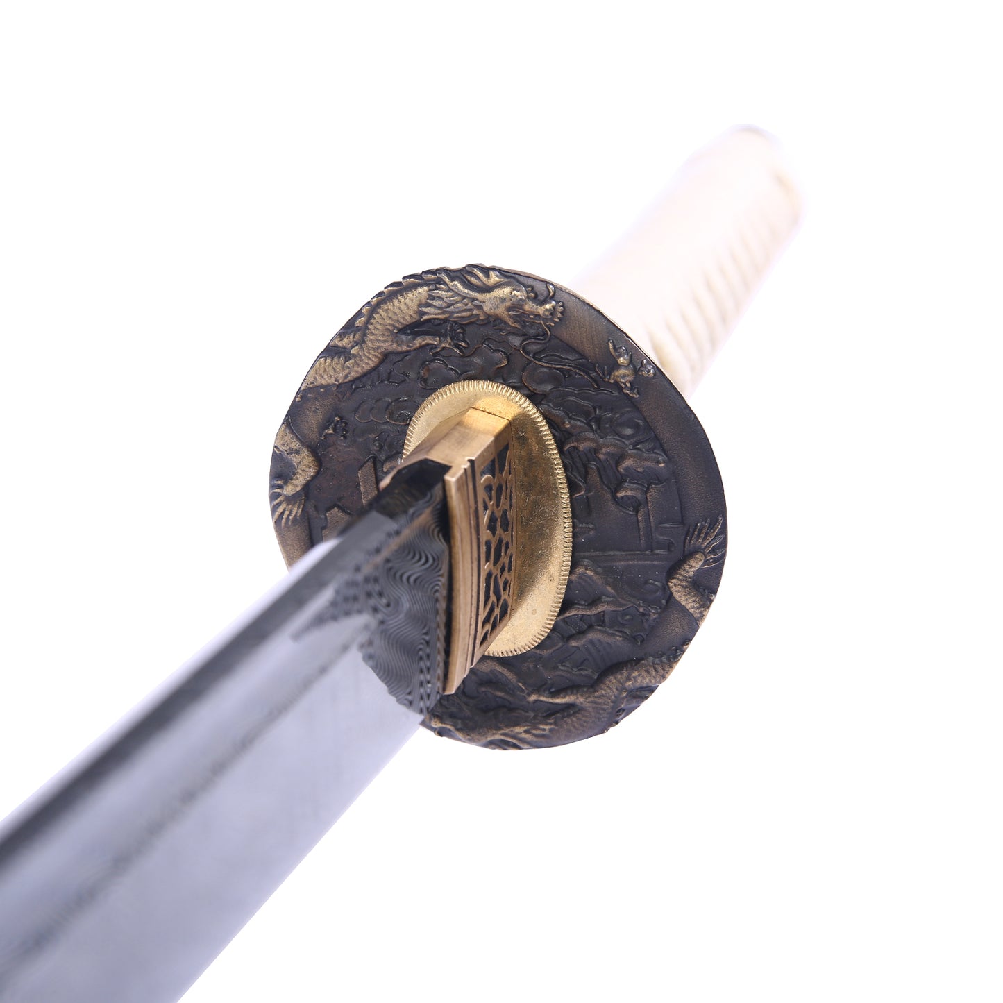 Traditional Katana- Real Japanese Samurai Sword for Cutting and Practice