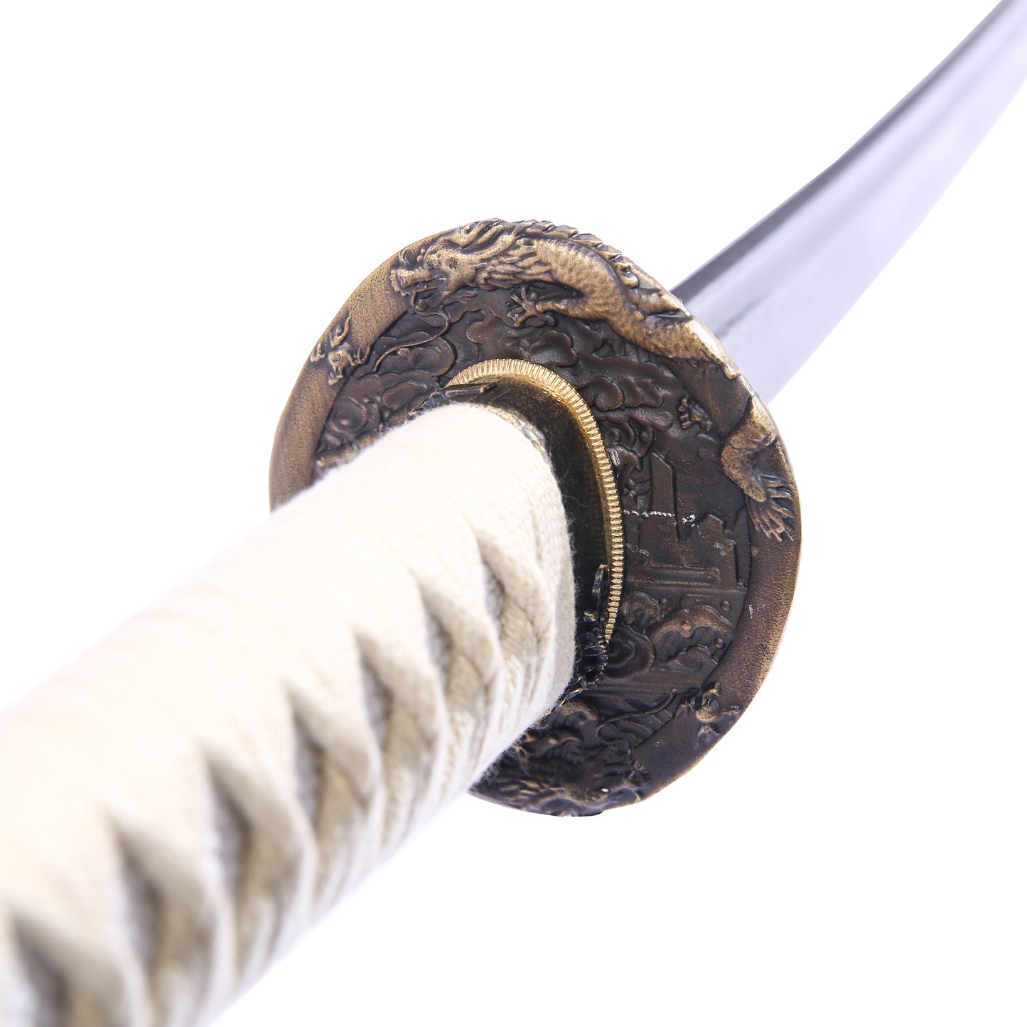 Traditional Katana- Real Japanese Samurai Sword for Cutting and Practice