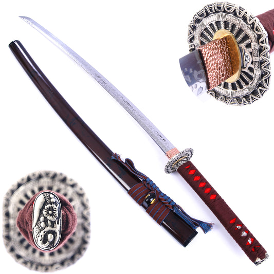 Silver Decoration Sword- Real Katana Full Size
