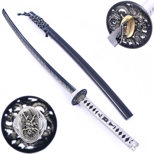 Battle Ready Katana- Combat Ninja Long Sword 1060 High Carbon Steel