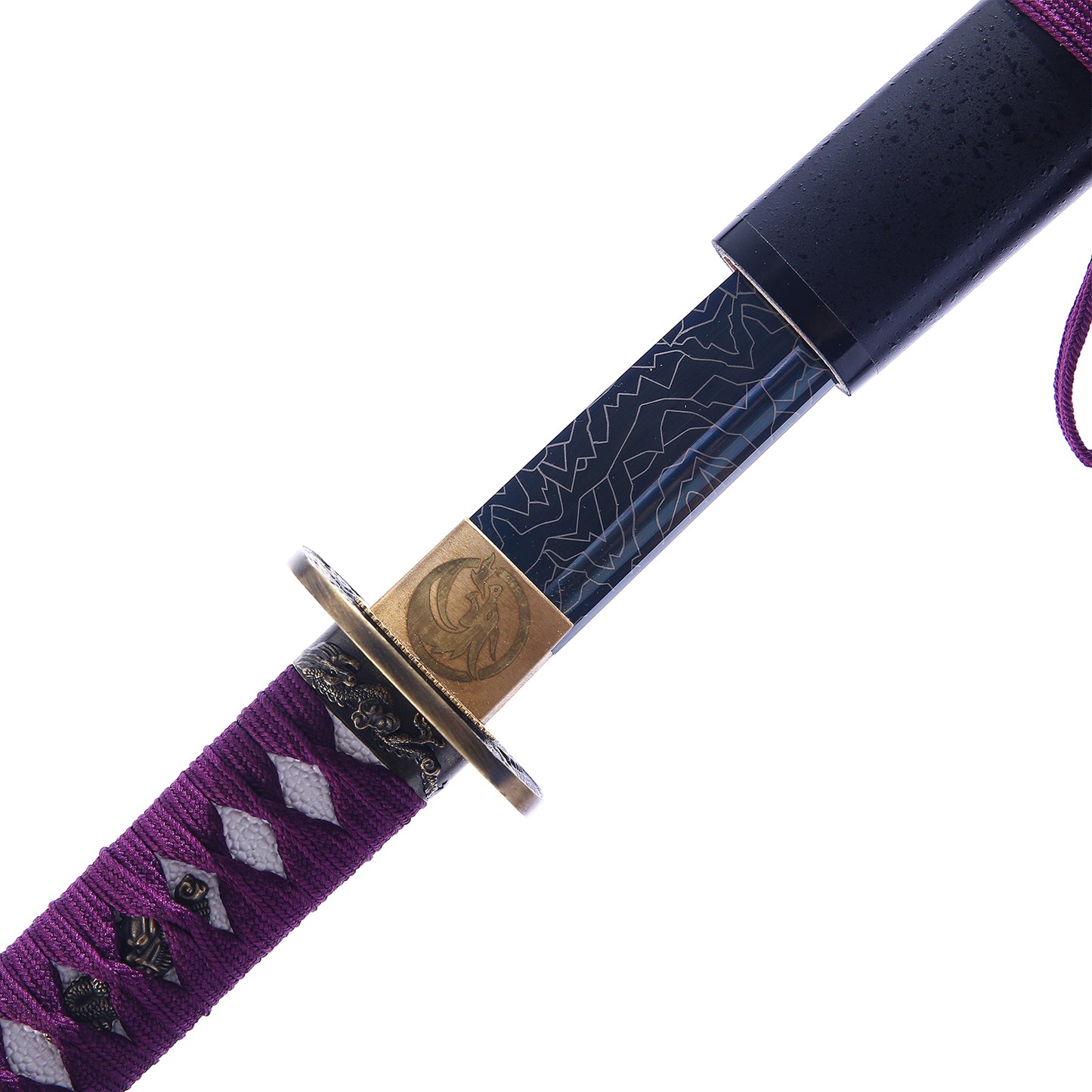 Authentic Hand-Forged Japanese Samurai Katana - Full Tang High Carbon Steel