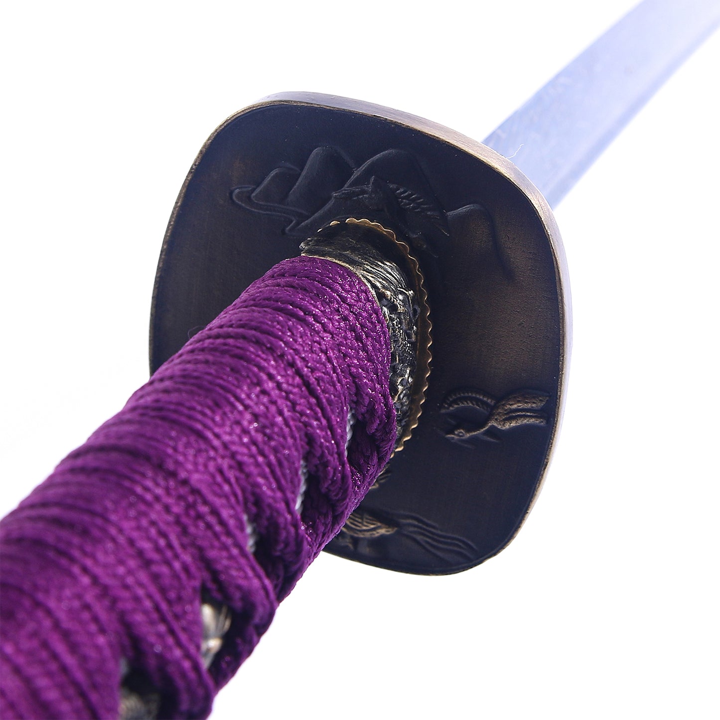 Authentic Hand-Forged Japanese Samurai Katana - Full Tang High Carbon Steel