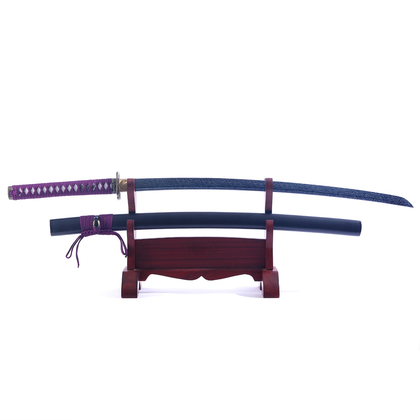 Authentic Hand-Forged Japanese Samurai Katana - Full Tang High Carbon Steel