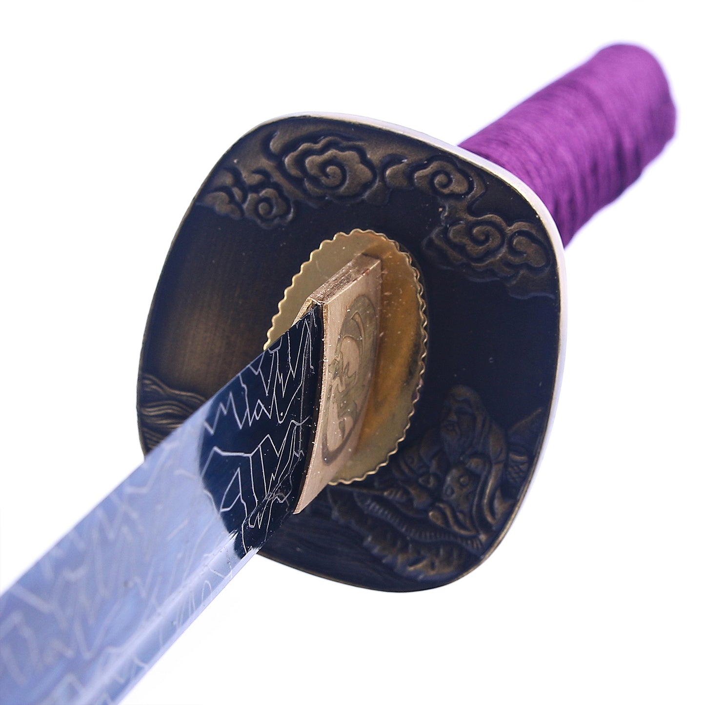 Authentic Hand-Forged Japanese Samurai Katana - Full Tang High Carbon Steel