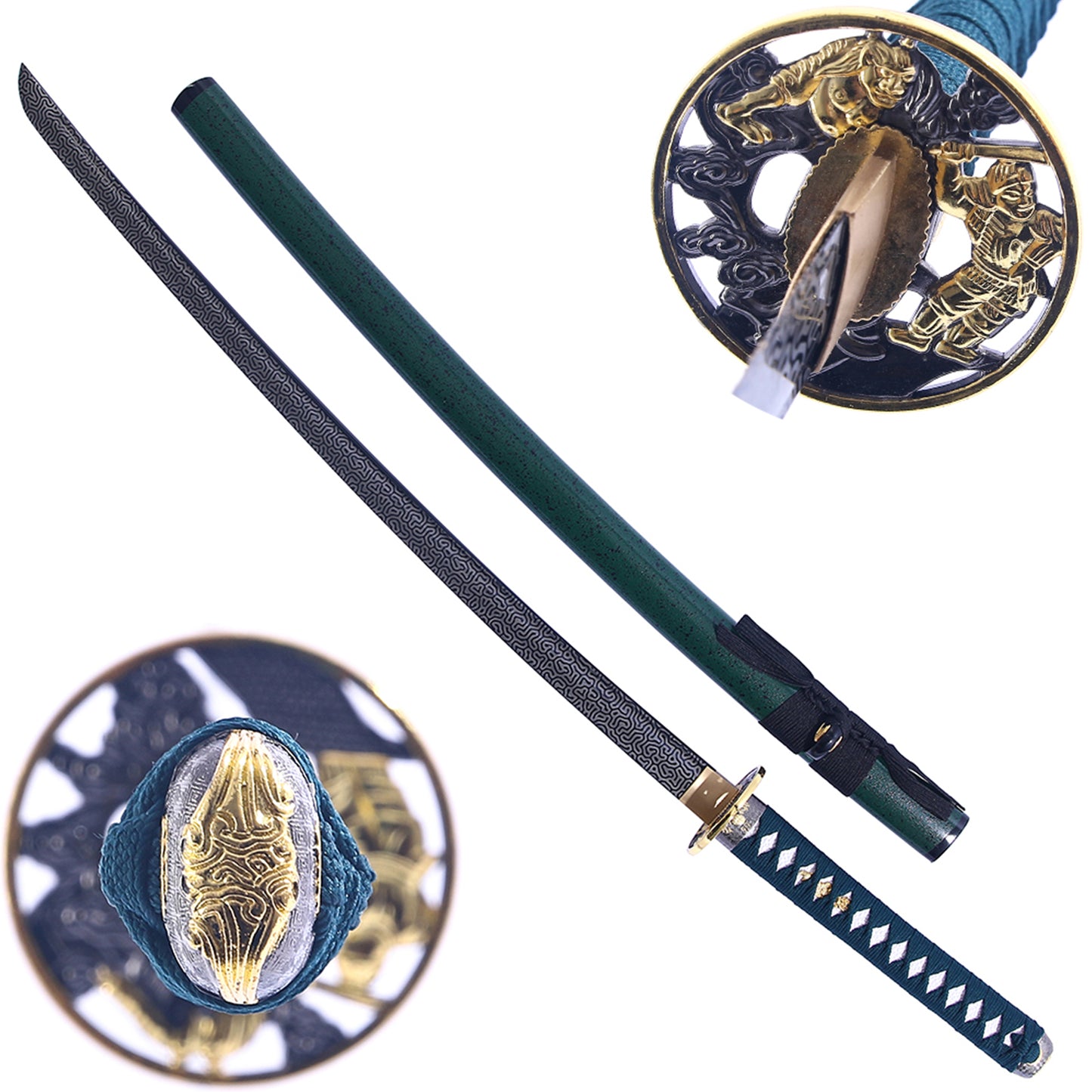 Handmade Full Tang Samurai Sword-Japanese Real Katana