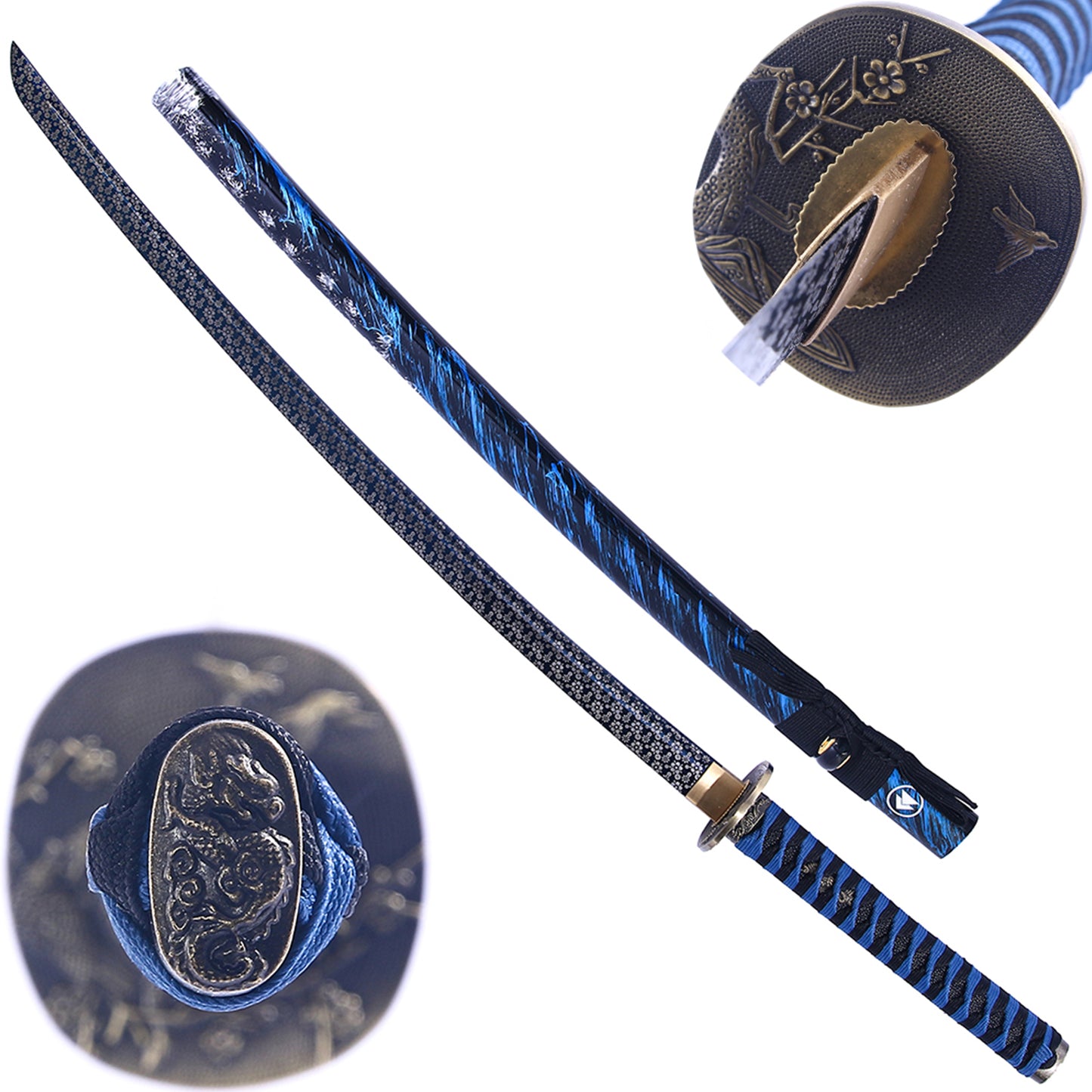 Ghost of Tsushima Style Sword-Full Tang Blade Katana