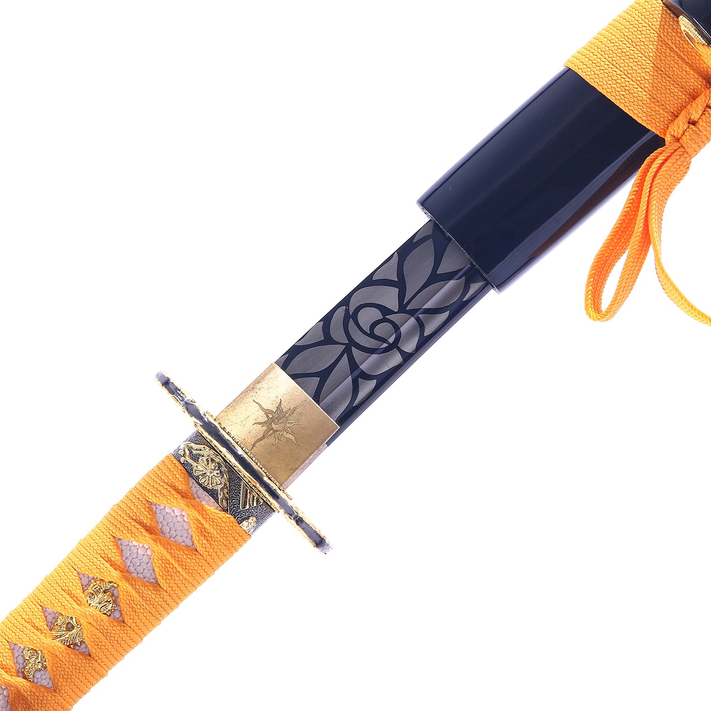 Full Sized Japanese Katana-Popular Golden Sword