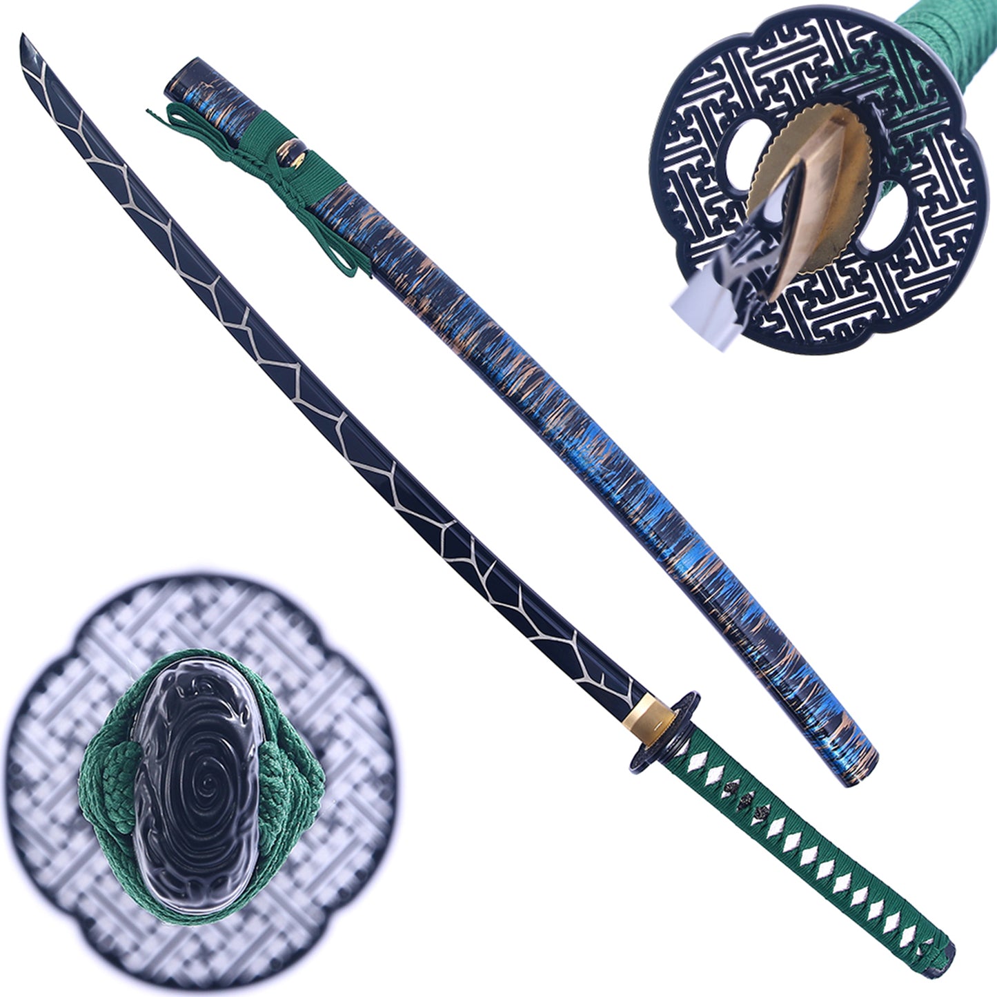 40 inch Japanese Samurai Sword-Real Katana for Martial Arts