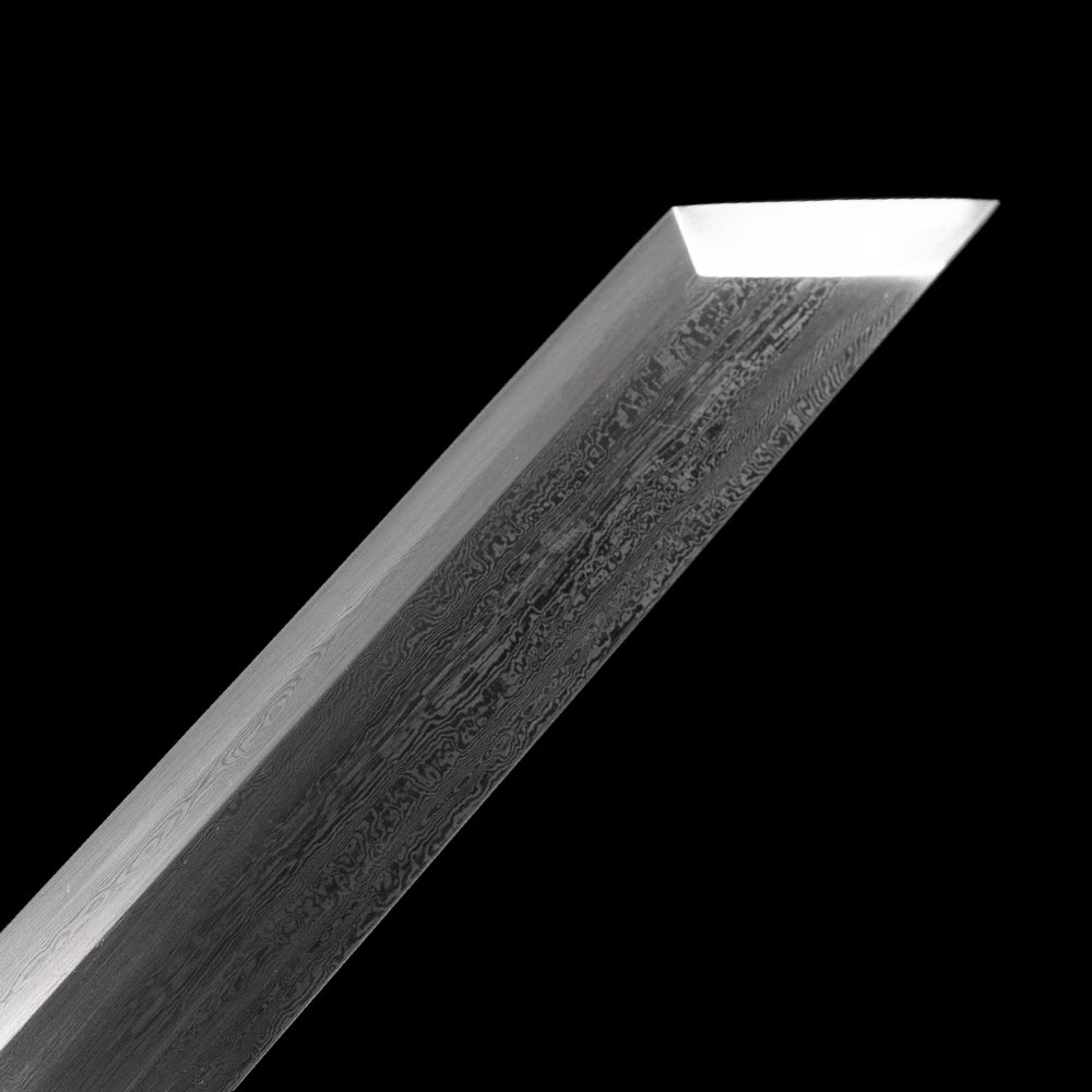 High Quality Handmade Chinese Sword Tang Dao with Damascus Steel Blade