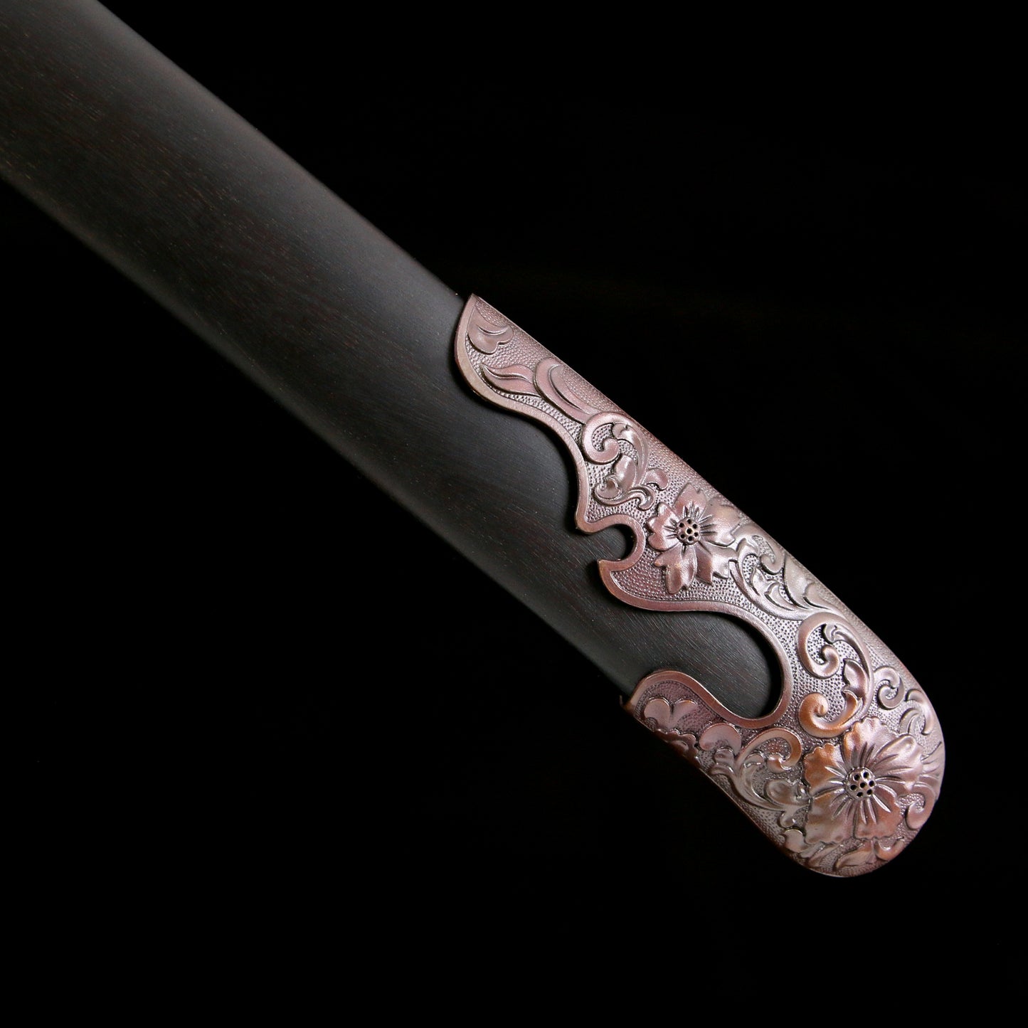 Traditional Qing Dynasty Sword - Chinese Qing Dao Sword with Red Damascus Steel Blade