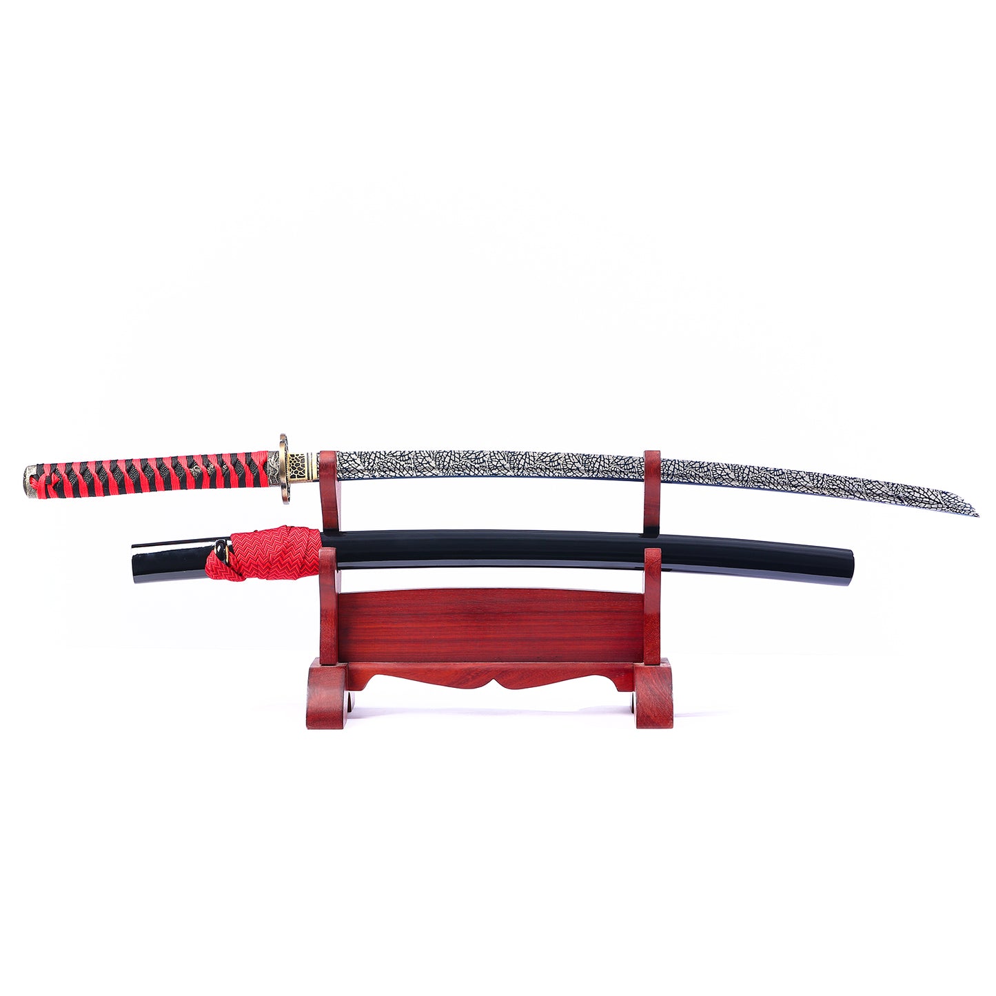 Real Ninja Weapons Red Sword Japanese Katana