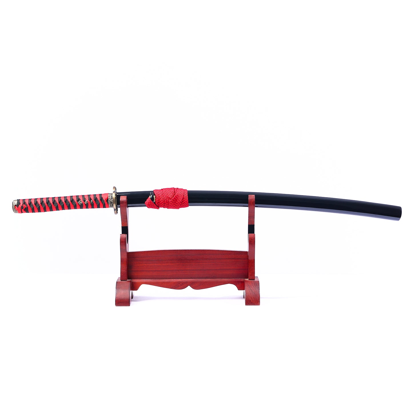Real Ninja Weapons Red Sword Japanese Katana
