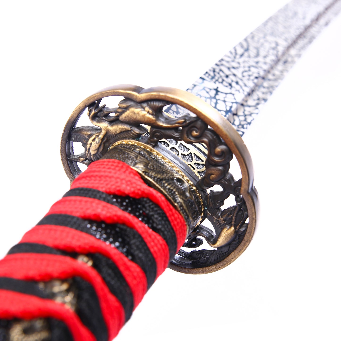 Real Ninja Weapons Red Sword Japanese Katana